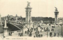 CPA Paris Le Pont Alexandre III 
