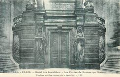 CPA Paris Hotel des Invalides Les portes de Bronze 