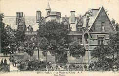 CPA Paris Le Musee de Cluny 
