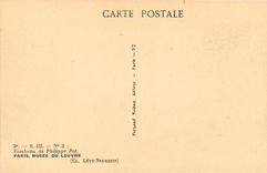 CPA Tombeau de Philippe Pot Paris Musee du Louvre 