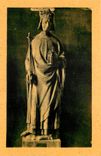 CPA Statue du Roi Charles V provenant du Portail des Celestins Paris Musee du Louvre 