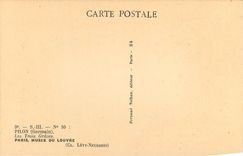 CPA Pilon Germain Les Trois Graces Paris Musee du Louvre 