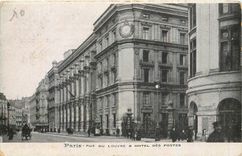 CPA Paris Rue du Louvre & Hotel des Postes 