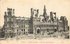 CPA Paris L'Hotel de Ville