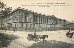 CPA Paris Le Louvre La Colonnad 