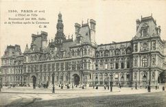 CPA Paris l'Hotel de Ville 