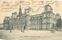 CPA Paris l'Hotel de Ville 