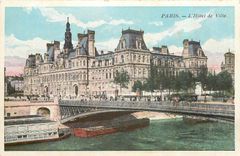 CPA Paris l'Hotel de Ville 