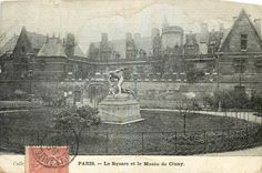 CPA Paris Le Square et le Musee de Cluny 