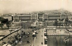 CPA Paris et ses Merveilles Pont et place de la Concorde 