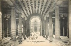 CPA Paris Hotel des Monnaies Le Peristyle 