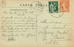 CPA Paris Hotel des Monnaies Le Peristyle 