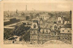 CPA Paris Panorama des Huit Ponts 