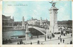 CPA Paris Le Pont Alexandre III 