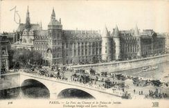CPA Paris Le Pont au Change et le Palais de Justice 