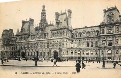 CPA Paris l'Hotel de Ville 