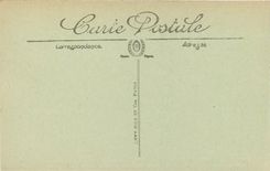 CPA Les Ruines de la Grande Guerre Reims Le Theatre apres l'incendie 