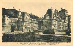 CPA Villandry I et L Le Chateau Cote Nord Ouest 