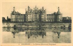 CPA Chambord le Chateau Monument Historique 