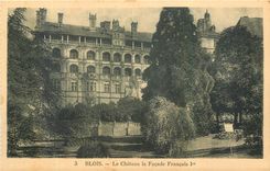 CPA Blois Le Chateau la Facade Francois I 