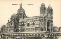 CPA Marseille La Cathedrale 