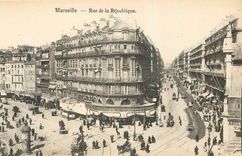 CPA Marseille Rue de la Republique 