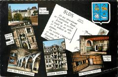 CPA Souvenir du Chateau de Blois 