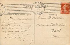 CPA Versailles Le Parc Le Char d'Apollon 