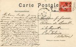 CPA Versailles Bras droit du Canal vu du Grand Trianon 