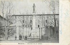 CPA Marseille Colonne de la Vierge 