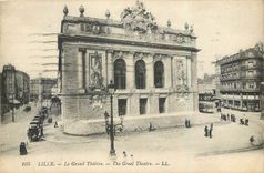 CPA Lille Le Grand Theatre 