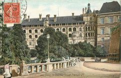 CPA Blois Le Chateau Facade Francois I 