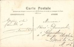 Angers CPA the castle Statue of King Rene