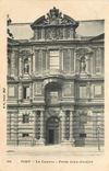 CPA Paris Le Louvre Porte Jean Goujon 