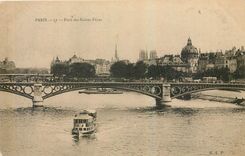 CPA Paris Pont des Saints Peres 