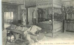 CPA Paris Musee de Cluny Chambre de Francois I 