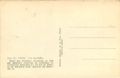 CPA Paris Les Invalides Hotel des Invalides 