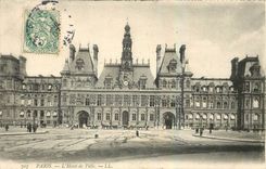 CPA Paris L'Hotel de Ville 