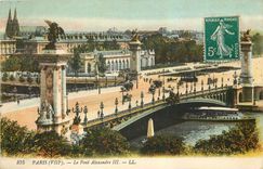 CPA Paris Le Pont Alexandre III 