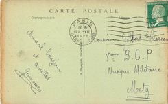CPA Paris Exposition des Arts Decoratifs Pont Alexandre III Les Boutiques
