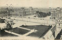 CPA Paris Vue generale du Louvre 