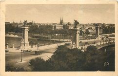 CPA Paris Le Pont Alexandre III 