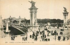 CPA Paris Le Pont Alexandre III 
