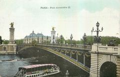 CPA Paris Pont Alexandre III 