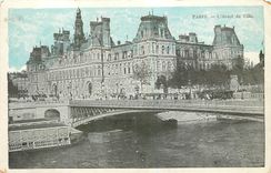 CPA Paris L'Hotel de Ville 