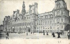 CPA Paris L'Hotel de Ville 