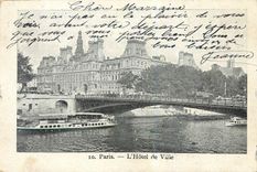 CPA Paris L'Hotel de Ville 