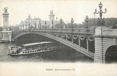 CPA Paris Pont Alexandre III 