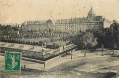 CPA Paris Facade de l'Hotel des Invalides 