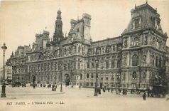 CPA Paris l'Hotel de Ville 